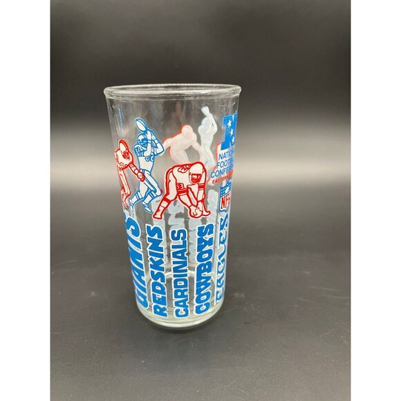 Vintage NFL Football Tumbler Glass 1976 Eastern Division Welch Collector Series - Picture 5 of 10